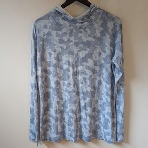 Free Fly Apparel Blue Camo Hoodie